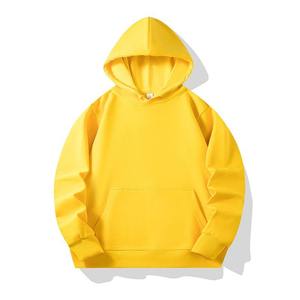 Pulls à capuche personnalisés pour hommes Haute qualité 100% coton solide Vêtements décontractés légers Saison d'hiver Hoodies à vendre - Product Image 6