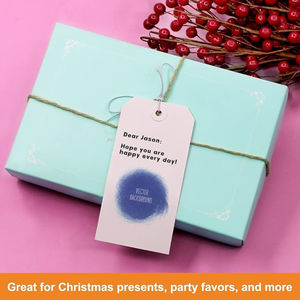 Carte d'étiquette carte d'en-tête d'étiquette imprimée/simple/gaufrée personnalisée conception en relief personnalisée acceptée meilleure carte personnalisée pour une utilisation - Product Image 2