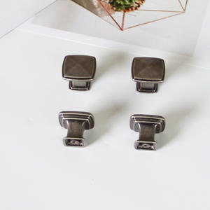 Poignées de meuble vintage carrées en alliage de zinc, boutons de tiroir bronze antique pour cuisine, armoire, placard, quincaillerie de mobilier - Product Image 4