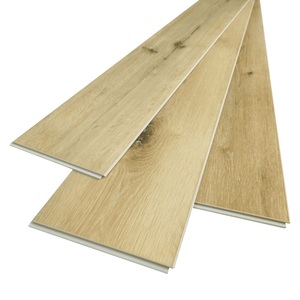 Plancher de luxe en vinyle de luxe Spc à noyau rigide en vinyle de conception Unilock grain de bois pour salle de bain - Product Image 1