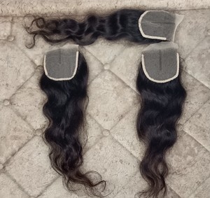 Extensión de cabello Remy brasileño natural 4x4 Cierre de encaje para niñas y mujeres Cabello humano natural de alta calidad - Product Image 6