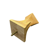 Pieds de meubles en bois d'hévéa de qualité supérieure - Conception personnalisée, bois massif durable pour canapé, chaise, armoire, usage hospitalier - Vente en gros OEM fabriquée au Vietnam
