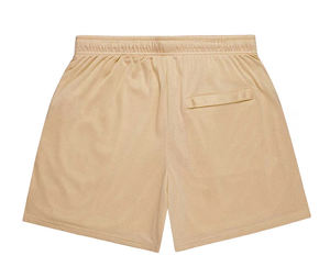 Short en maille imprimé personnalisé de style de rue pour hommes Joggers à motif solide Ceinture élastique de confort pour l'entraînement athlétique de fitness - Product Image 2