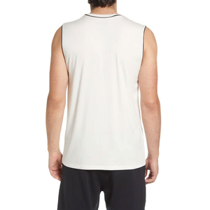 Fabricante de ropa Stocks Ropa deportiva de verano Malla de secado rápido Fitness Gym Tank Top Hombre Ropa Chaleco de entrenamiento muscular - Product Image 2