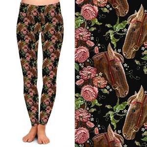 2025 femmes taille haute maigre Yoga Leggings Anti-boulochage printemps lettre motif Spandex/coton décontracté - Product Image 5