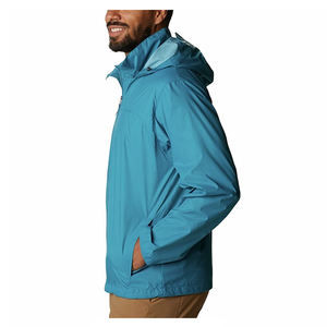 Alta calidad, ligero, impermeable, a prueba de viento, transpirable, con cuello levantado, ropa de manga larga, chaqueta de concha suave para hombres - Product Image 5