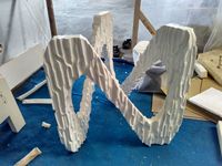 Rak Dinding Terbuat dari Lempengan Kayu Suar dan Rak Kaca/Rak Kayu/Aluminium Alami