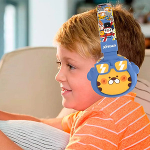 Cuffie Bluetooth FM SD Ricaricabili per Bambini Kawaii - Assortimento Colori - Product Image 3