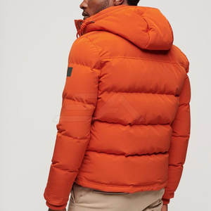 Chaquetas de Invierno para Hombre con Servicio OEM, Cuello Alto y Logotipo Frontal, Color y Diseño Personalizados, Alta Calidad - Product Image 3