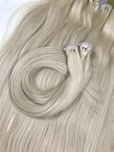 Paquetes Wefr 100% Raw Vietnamita Recto Remy Extensiones de cabello Sin procesar Virgen Cutícula Alineada Suelta Onda profunda Color natural - Product Image 1