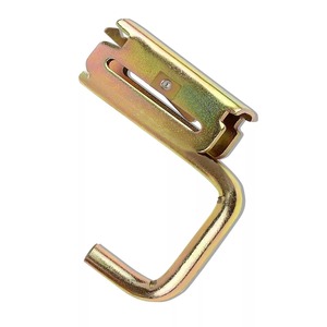 E-Track เหล็ก J-hooks-อุปกรณ์เสริมสำหรับผูกกับสปริงสำหรับรถพ่วง - Product Image 1