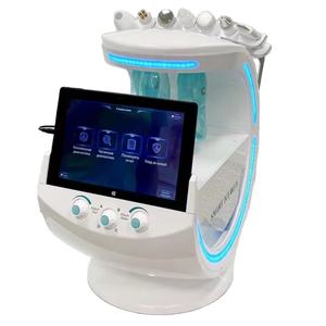 Máquina analizadora de piel inteligente 7 en 1 azul hielo, la más demandada, con burbujas eléctricas - Product Image 1