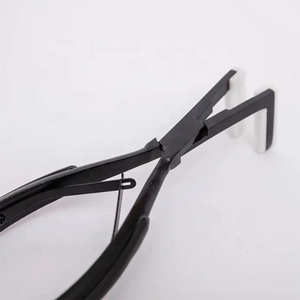 Pince d'extension de cheveux confortable en acier inoxydable de haute qualité respirante entièrement personnalisée dernière vente chaude - Product Image 4