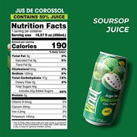 490ml Low-Carb Versgeperste Zuurzakvruchtensap Puree NFC Pulp Blik (gecanneeld) Rechtstreeks van de fabriek Vietnam Private Label