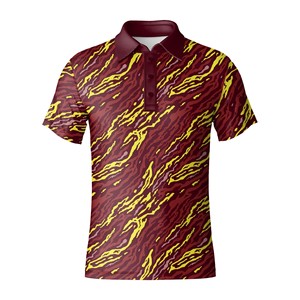 Polo de Golf Premium, Poliéster y Elastano, Absorbe la Humedad, Transpirable, Elástico en 4 Direcciones, Personalizado OEM - Product Image 2