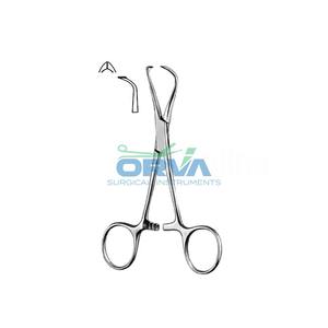 Fórceps de abrazadera de toalla médica de alta calidad Curved 4,5 "Mango de bloqueo Instrumentos quirúrgicos Fórceps de arteria dental - Product Image 3