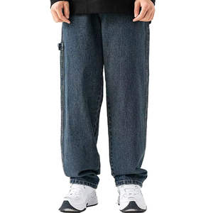 Pantalones Jogger de Pana de Alta Calidad para Hombre, Estilo Urbano, Hip Hop, Casual, Pierna Ancha, Lavado Enzimático, Holgados, Rectos, Estilo Cargo - Product Image 5
