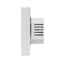 Termostato Digital Programable WIFI RS485 para Ventiloconvector Cuadrado AC819F, 220V, Diseño Moderno, Retardante de Llama, PC+ABS, Ahorro de Energía