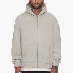 Sweat à capuche oversize à épaules tombantes Streetwear pour hommes Sweat à capuche personnalisé pour hommes - Product Image 2