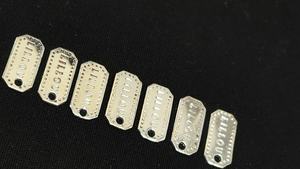 Etiquetas de Latón Hechas a Medida para Collares, Diseños Estampados Duraderos, Accesorios de Estilo Punk Hechos a Mano para Marca - Product Image 5