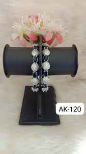 กำไลข้อมือโฆษณาที่สง่างามคุณภาพดีที่สุดเครื่องประดับสำหรับพิธีพิธีความโปรดปรานของ Raksha bandhan มีจำหน่ายในราคาขายส่ง - Product Image 3