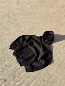 2025มีฮู้ดนีโอพรีนสำหรับผู้ชายเสื้อผ้าโอเวอร์ไซส์ทรงหลวมผ้าฝ้ายเปล่าสีพื้นผ้าโพลีเอสเตอร์ - Product Image 3