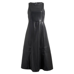 Vestido de Cuero para Mujer, Diseño Ajustado, Estilo Moderno y Elegante, Ideal para Fiestas - Product Image 1