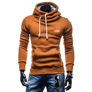 Sudaderas con Capucha para Hombre, Primavera-Otoño, Marca de Moda, Jersey de Cuello Alto, Color Sólido, Ropa Deportiva, Sudaderas con y sin Capucha para Hombre - Product Image 5
