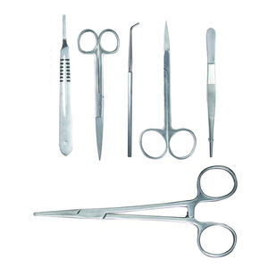 Kit Quirúrgico Manual de 7 Piezas de Acero Inoxidable Alemán al por Mayor con Tijeras, Pinzas, Bisturís y Juego de Herramientas Quirúrgicas - Product Image 4