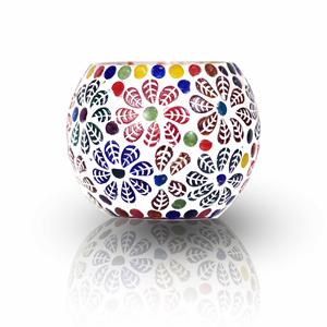 2023 Hot Design Mosaic Moroccan Mosaic Glass Votive Candle <b>Holder</b> For Decoration Glass <b>Tealight</b> <b>Holder</b> at Reasonable Prices - Product Image 2