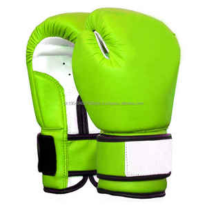 Waseem Impex Gants de boxe professionnels en cuir de vache élégants Équipement MMA avec matériau en cuir de vache de haute qualité pour l'entraînement au combat - Product Image 2