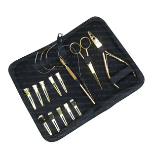 Profesional OEM ODM Servicio Belleza Instrumentos 2025 Mejor Diseño Peso Ligero Kits de Extensión de Cabello en Colores Personalizados - Product Image 3