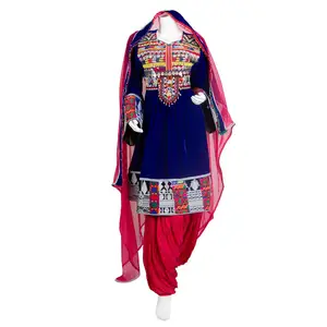 2023 new design beautiful salwar kameez shalwar kurta long frock dress in afghan wedding wear party dress