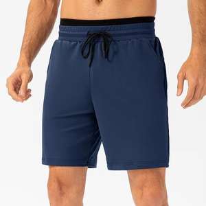 Nouveau short de sport pour homme en tissu Oxford, séchage rapide, taille élastique, motif uni, tenue décontractée, faible MOQ, dernier style et design - Product Image 1