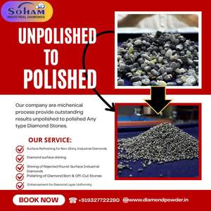 Rotary RD Series Industrial Diamond Abrasive Blasting Media Tamaños disponibles 5-6 6-8 8-10 Tamaños de malla 16/18-120 - Product Image 2