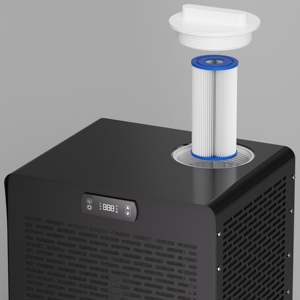 เครื่องทำความเย็นแบบแช่ตัว Ambohr Black Mini 0.5HP 0.8HP สำหรับแช่น้ำเย็น IPX4 กันน้ำ ใช้ได้กับไฟฟ้าสองระบบ พกพาสะดวก สำหรับการฟื้นฟูร่างกายหลังออกกำลังกาย - Product Image 3