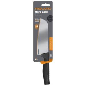 Cuchillo de Cocina Santoku de Acero Inoxidable Negro y Cromado de 16 cm con Hoja Afilada 1051761 - Product Image 2