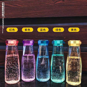 Botella de Vidrio de Alta Calidad MU de 500 ml, Colorida, con Forma, para Regalo Publicitario, para Fiestas, Bodas, Publicidad con Logotipo - Product Image 6