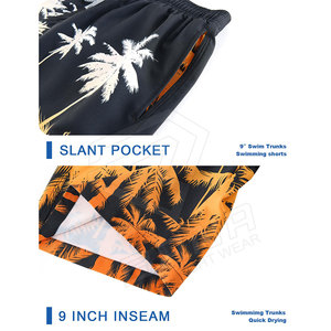 Pantalones cortos de baño de playa coloridos ligeros para hombre Diseño de servicio OEM Pantalones cortos de playa de secado rápido de verano - Product Image 4