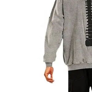 เสื้อฮู้ดผ้าคอตตอนสำหรับผู้ชายผ้า100% มีฮู้ดสำหรับกลางแจ้งผ้านุ่มใส่สบายดีไซน์ใหม่ - Product Image 5