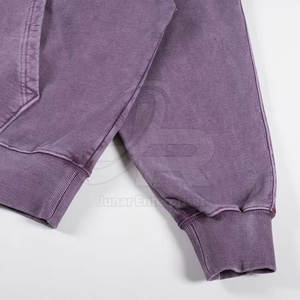 Sudadera con Capucha para Hombre, Lavado Ácido, Mezcla de Algodón Resistente, Corte Holgado y Relajado, Ideal para Venta en Línea - Product Image 6