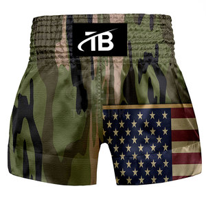 Shorts thaïlandais à taux de vente total Meilleures ventes Shorts thaïlandais pour hommes 2025 Shorts de Muay Thai pour hommes - Product Image 1