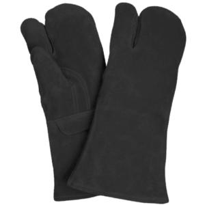 ถุงมือเชื่อม ถุงมือหนัง ปลอดภัยและป้องกันการเจาะ ทนไฟและทนอุณหภูมิสูง ถุงมือเตาอบ - Product Image 3