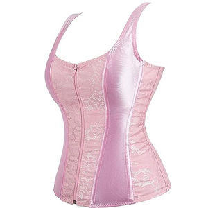 Corset en cuir d'agneau de haute qualité personnalisé pour femmes, respirant, sexy, service OEM, logo accepté, vente chaude, décontracté - Product Image 3