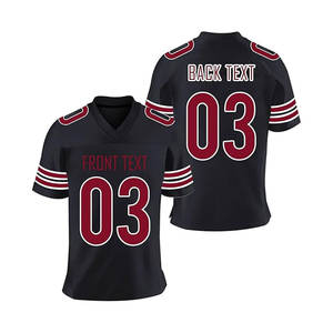 Camiseta de fútbol de manga corta personalizable para hombres jóvenes, uniforme deportivo personalizado con número de nombre del equipo, conjunto de verano de talla grande - Product Image 6