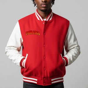 Offre spéciale, veste sur mesure à prix abordable pour collège de baseball pour homme, veste lourde avec logo de broderie en chenille personnalisée - Product Image 1