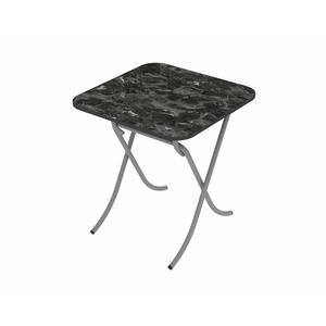 ALESTA 70x70 CM MARMER DESEN PİKNİK MASA 10033