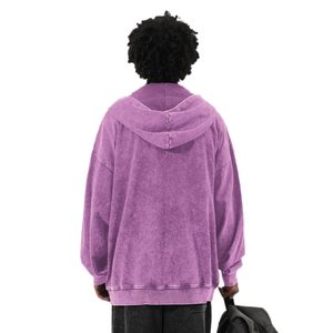 Vente en gros de sweats à capuche pour hommes en coton de haute qualité personnalisé décontracté lâche en silicone broderie sérigraphie graphique sweats à capuche pour hommes - Product Image 4