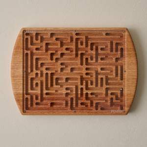 Jeu de labyrinthe en bois de haute qualité |   Finition artisanale polie de qualité |   Vente en gros en vrac d'usine - Product Image 1