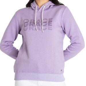 Pull à capuche pour femme de couleur violette personnalisée 2025 Sweat à capuche Premium Nouvelle tendance de la mode avec logo personnalisé Top vente - Product Image 1